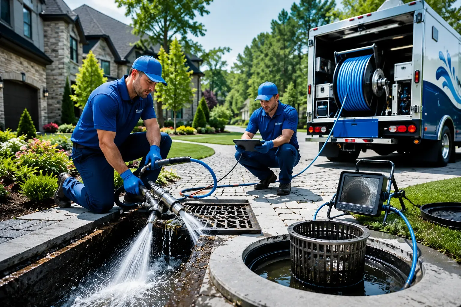 Local outdoor drain cleaning professionals in Beaumont, KS